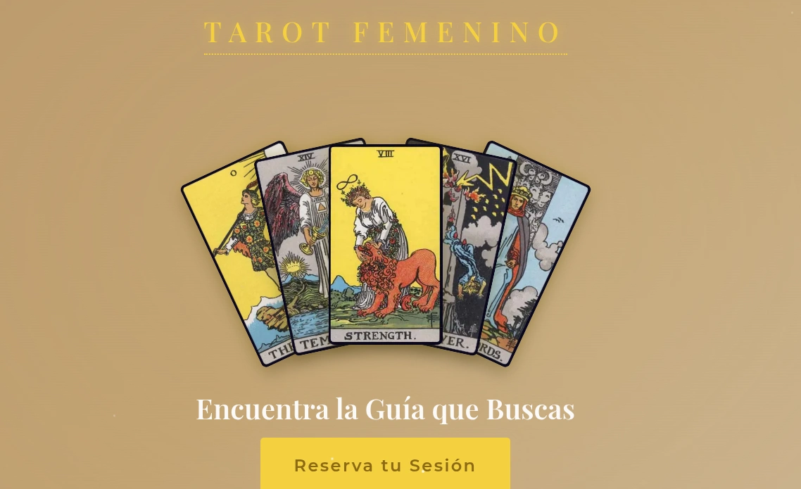 Captura del proyecto LUZ DE ARTEMISA - LECTURAS DE TAROT PERSONALIZADAS - BIENESTAR & ORIENTACIÓN ESPIRITUAL por Capa 6